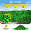 VEVOR Artificial Boxwood Panel UV 6pcs Boxwood Hedge Wall Panels, Artificial Grass Backdrop Wall 20