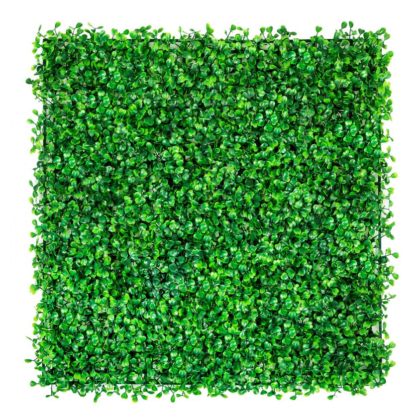 VEVOR Artificial Boxwood Panel UV 6pcs Boxwood Hedge Wall Panels, Artificial Grass Backdrop Wall 20