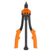 VEVOR Rivet Nut Tool, 14” Rivnut Tool Kit with 7 PCS Metric and SAE Mandrels, 70 PCS Assorted Rivet Nuts, 10-24, 1/4-20, M6, 5/16-18, M8, 3/8-16, M10, Rivet Nut Kit With Rugged Carrying Case