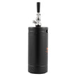 VEVOR Beer Growler Tap System, 128Oz 4L Mini Keg, 304 Stainless Steel Pressurized Beer Growler, Keg Growler with Pressure Display, CO2 Regulator Faucet, Leak-Proof Ring For Draft, Homebrew, Craft Beer