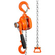 VEVOR Manual Lever Chain Hoist, 1/2 Ton 1100 lbs Capacity 10 FT Come Along, G80 Galvanized Carbon Steel with Weston Double-Pawl Brake, Auto Chain Leading & 360° Rotation Hook, for Garage Factory Dock