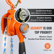 VEVOR Manual Lever Chain Hoist, 1/4 Ton 550 lbs Capacity 10 FT Come Along, G80 Galvanized Carbon Steel with Weston Double-Pawl Brake, Auto Chain Leading & 360° Rotation Hook, for Garage Factory Dock