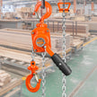 VEVOR Manual Lever Chain Hoist, 1/2 Ton 1100 lbs Capacity 5 FT Come Along, G80 Galvanized Carbon Steel with Weston Double-Pawl Brake, Auto Chain Leading & 360° Rotation Hook, for Garage Factory Dock
