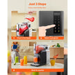 2L Slushy Machine No Ice Needed Frozen Drink Maker 6 Preset Programs