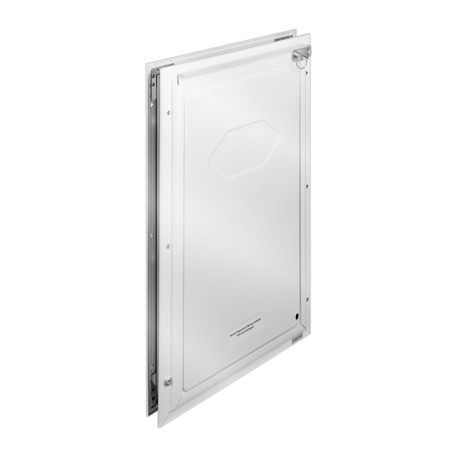 VEVOR Pet Door for Door with Lock and Magnetic Flap System Aluminum Frame XL