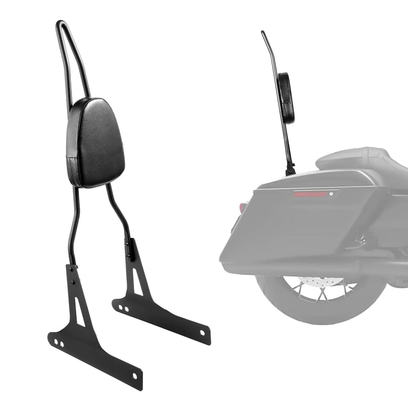 VEVOR Motorcycle Backrest Sissy Bar for Harley-Davidson Touring Models 2006-2017