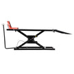 VEVOR Motorcycle Lift Table, 1500 lbs Capacity Pneumatic Motorcycle Jack with Removable Workbench
