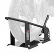 VEVOR Motorcycle Wheel Chock, 1800 lbs Capacity Wheel Cradle Holder, Heavy-duty Steel Motorcycle Front Wheel Stand with 3 Adjustable Holes, For 15