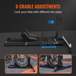 VEVOR Motorcycle Wheel Chock Upright, 1800 lbs Capacity, Heavy-duty Steel Motorcycle Front Wheel Stand with 6 Adjustable Holes, For 15