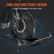 VEVOR Motorcycle Wheel Chock Upright, 1800 lbs Capacity, Heavy-duty Steel Motorcycle Front Wheel Stand with 6 Adjustable Holes, For 15