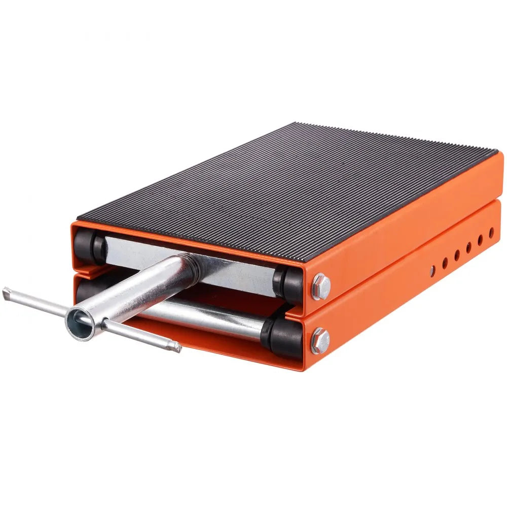 VEVOR Motorcycle Lift, 1100 LBS Motorcycle Scissor Lift Jack with Wide Deck & Safety Pin, 3.7