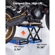 VEVOR Motorcycle Scissor Lift, 1100 lbs Capacity Steel Jack with Center Crank & Lock Pin