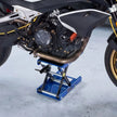 VEVOR Motorcycle Scissor Lift, 1100 lbs Capacity Steel Jack with Center Crank & Lock Pin