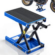 VEVOR Motorcycle Scissor Lift, 1100 lbs Capacity Steel Jack with Center Crank & Lock Pin
