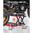 VEVOR Motorcycle Scissor Lift Jack, 1100 lbs Capacity, Wide Deck & Lock Pin, 3.74