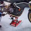 VEVOR Motorcycle Scissor Lift Jack, 1100 lbs Capacity, Wide Deck & Lock Pin, 3.74