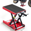 VEVOR Motorcycle Scissor Lift Jack, 1100 lbs Capacity, Wide Deck & Lock Pin, 3.74