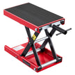 VEVOR Motorcycle Scissor Lift Jack, 1100 lbs Capacity, Wide Deck & Lock Pin, 3.74