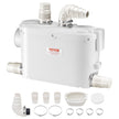 VEVOR Macerator Pump 500W 29 GPM Flow 26 ft Head Lift for Wall-Hung Toilet Sink