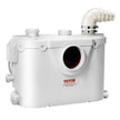 VEVOR Macerator Pump 500W 29 GPM Flow 26 ft Head Lift for Toilet Basement Sink