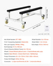 VEVOR Watercraft PWC Dolly Boat 1800 lbs Capacity Jet Ski Stand Storage Cart