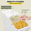 VEVOR 21 Gallon Ingredient Bin with Scoop 400 Cup Ingredient Bin with Sliding Lid Commercial Food Storage for Kitchen