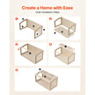 Wooden Hamster Cage, 31.9