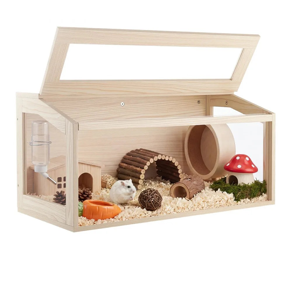 Wooden Hamster Cage, 31.9
