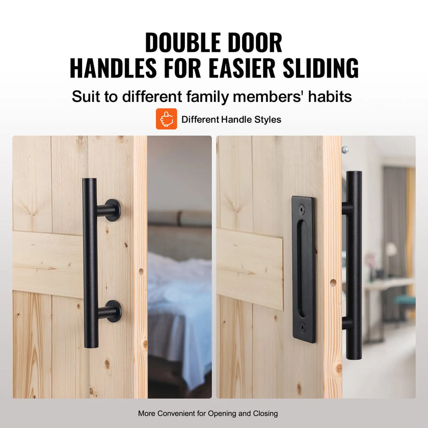 VEVOR Barn Door and Hardware Kit, 30