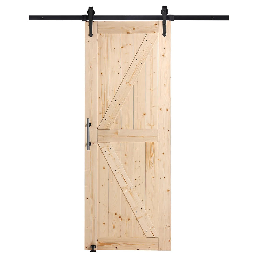 VEVOR Barn Door and Hardware Kit, 30