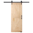 VEVOR Barn Door and Hardware Kit, 30
