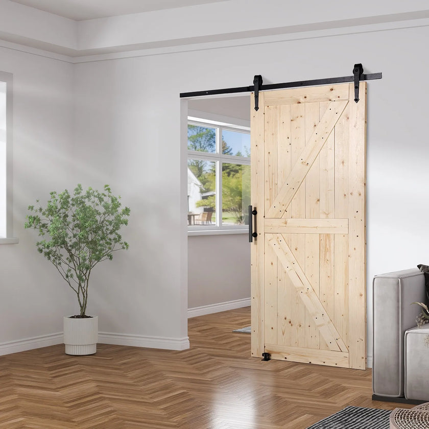 VEVOR Barn Door and Hardware Kit, 36