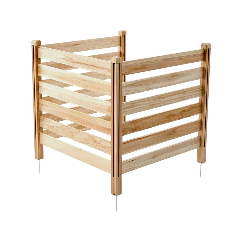 VEVOR Wood Privacy Fence 3 Panels Slatted Air Conditioner Fence 36