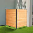 VEVOR Wooden Privacy Fence 2 Panels Solid Air Conditioner Fence 38