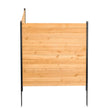 VEVOR Wooden Privacy Fence 2 Panels Solid Air Conditioner Fence 38