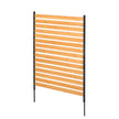 VEVOR Wood Privacy Fence 1 Panel Slatted Air Conditioner Fence 39
