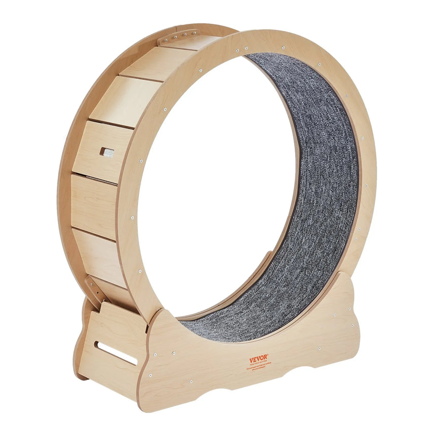 VEVOR Cat Exercise Wheel Large Cat Treadmill Wheel for Indoor Cats 35.8 inch