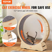 VEVOR Wooden Cat Exercise Wheel 52