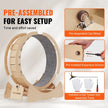 VEVOR Wooden Cat Exercise Wheel 52