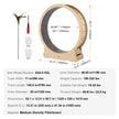 VEVOR Wooden Cat Exercise Wheel 52