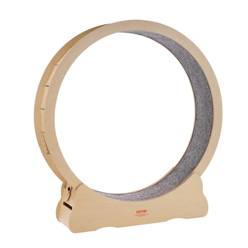 VEVOR Wooden Cat Exercise Wheel 52