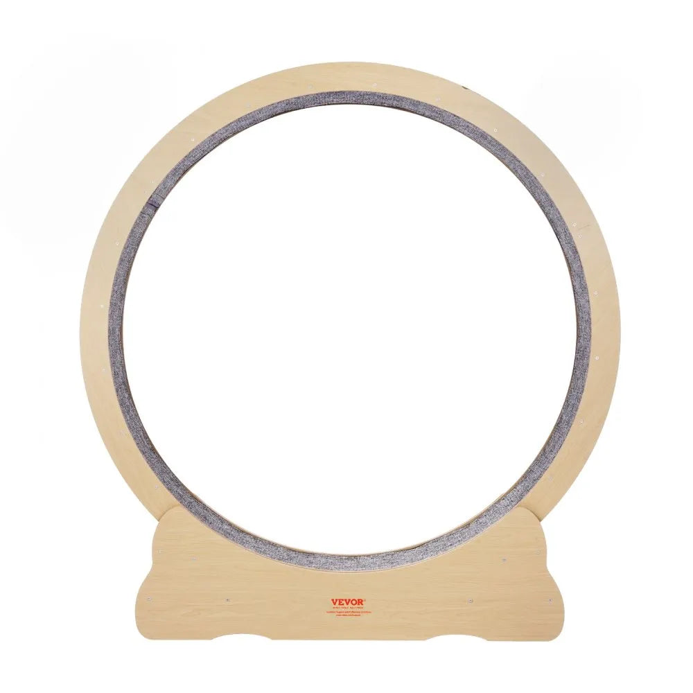 VEVOR Wooden Cat Exercise Wheel 52