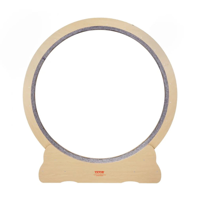 VEVOR Wooden Cat Exercise Wheel 52