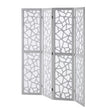 VEVOR Wood Room Divider Wooden Screen 4 Panel Room Separation Privacy Screen