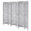 VEVOR Wood Room Divider Wooden Screen 6 Panel for Room Separation Home Office