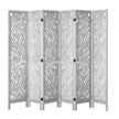 VEVOR Wood Room Divider Wooden Screen 6 Panel for Room Separation Home Office