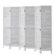 VEVOR Wood Room Divider Wooden Privacy Screen 6 Panel Room Separation Divider