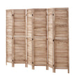 VEVOR Wood Room Divider Portable Wooden Partition 6 Panel for Room Separation