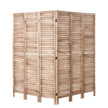VEVOR Wood Room Divider Portable Wooden Partition 6 Panel for Room Separation