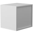 VEVOR Literature Organizers, 5 Compartments Office Mailbox with Adjustable Shelves, Wood Literature Sorter 13.9x12x13 inches for Office, Home, Classroom, Mailrooms Organization, EPA Certified, White